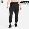 Nike Dri-FIT Mid-Rise 7/8 Knit Joggers Women's Training Trousers - Black