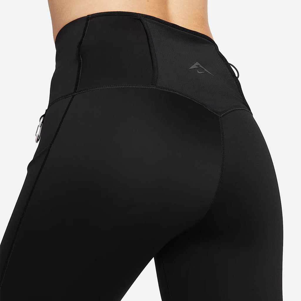 Nike Trail Go Firm-Support High-Waisted 7/8 with Pockets Women's Running Leggings - Black