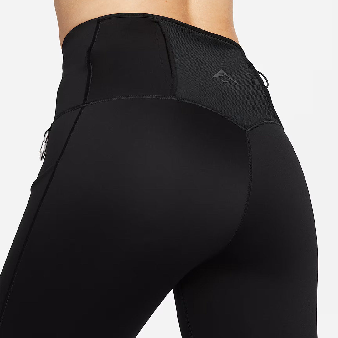 Nike Trail Go Firm-Support High-Waisted 7/8 with Pockets Women's Running Leggings - Black