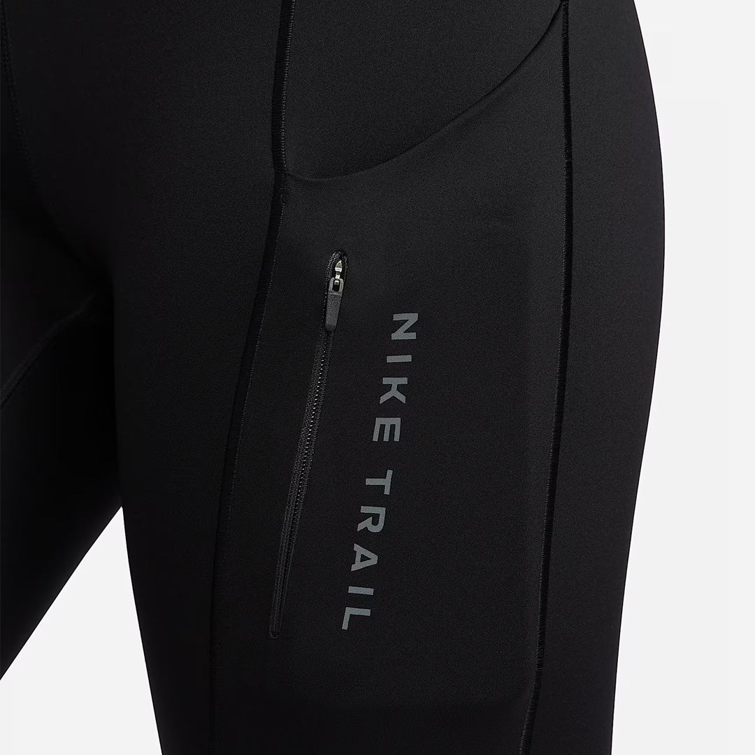 Nike Trail Go Firm-Support High-Waisted 7/8 with Pockets Women's Running Leggings - Black
