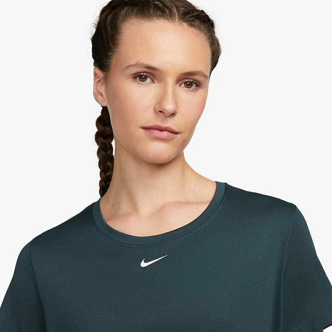 Nike One Dri-FIT Standard Women's Running T-Shirt - Deep Jungle