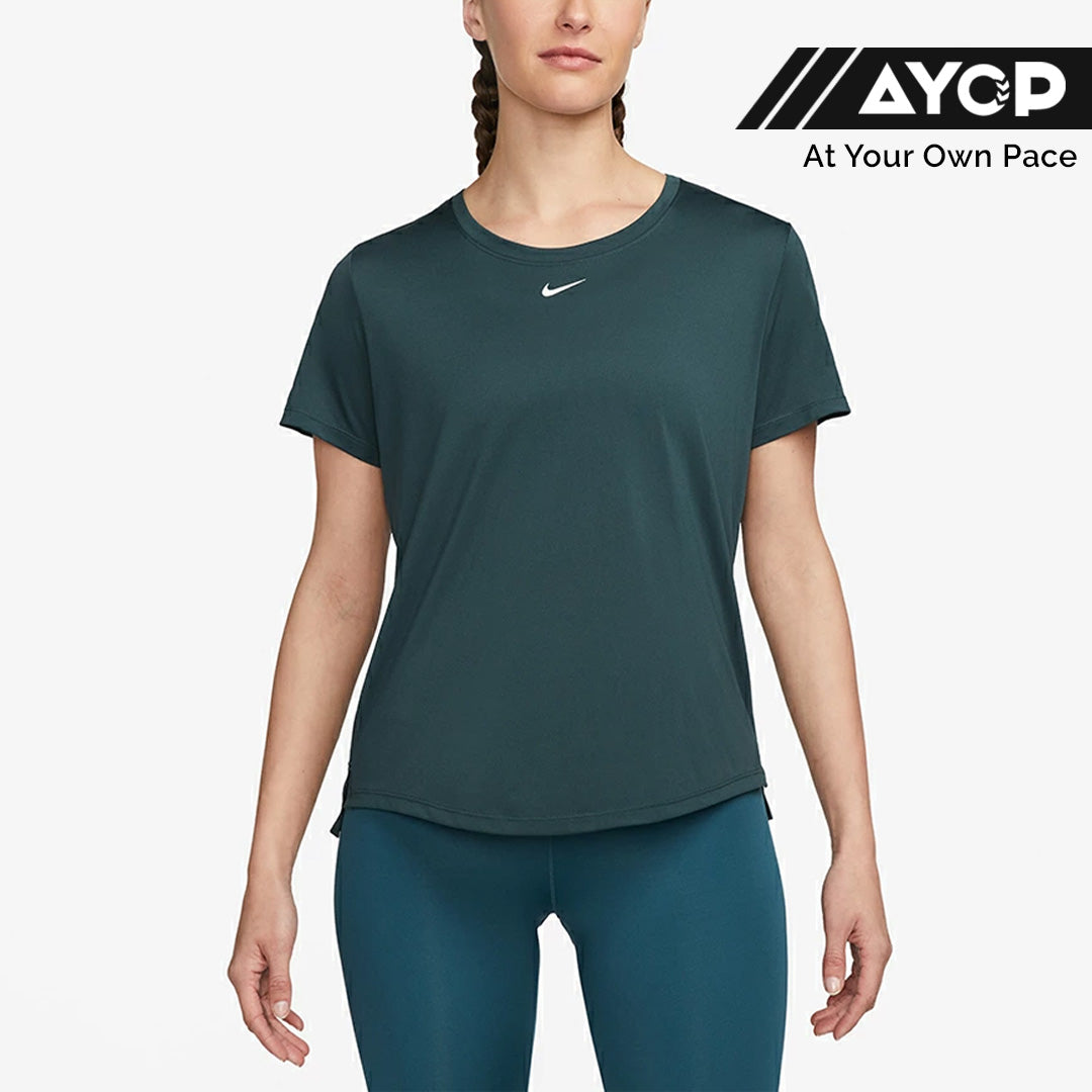 Nike One Dri-FIT Standard Women's Running T-Shirt - Deep Jungle