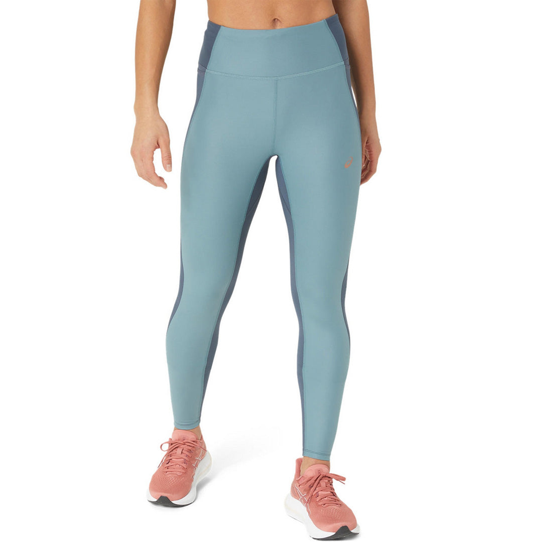 Asics Nagano Run Tight Women's Running Leggings - Foggy Teal/Tarmac