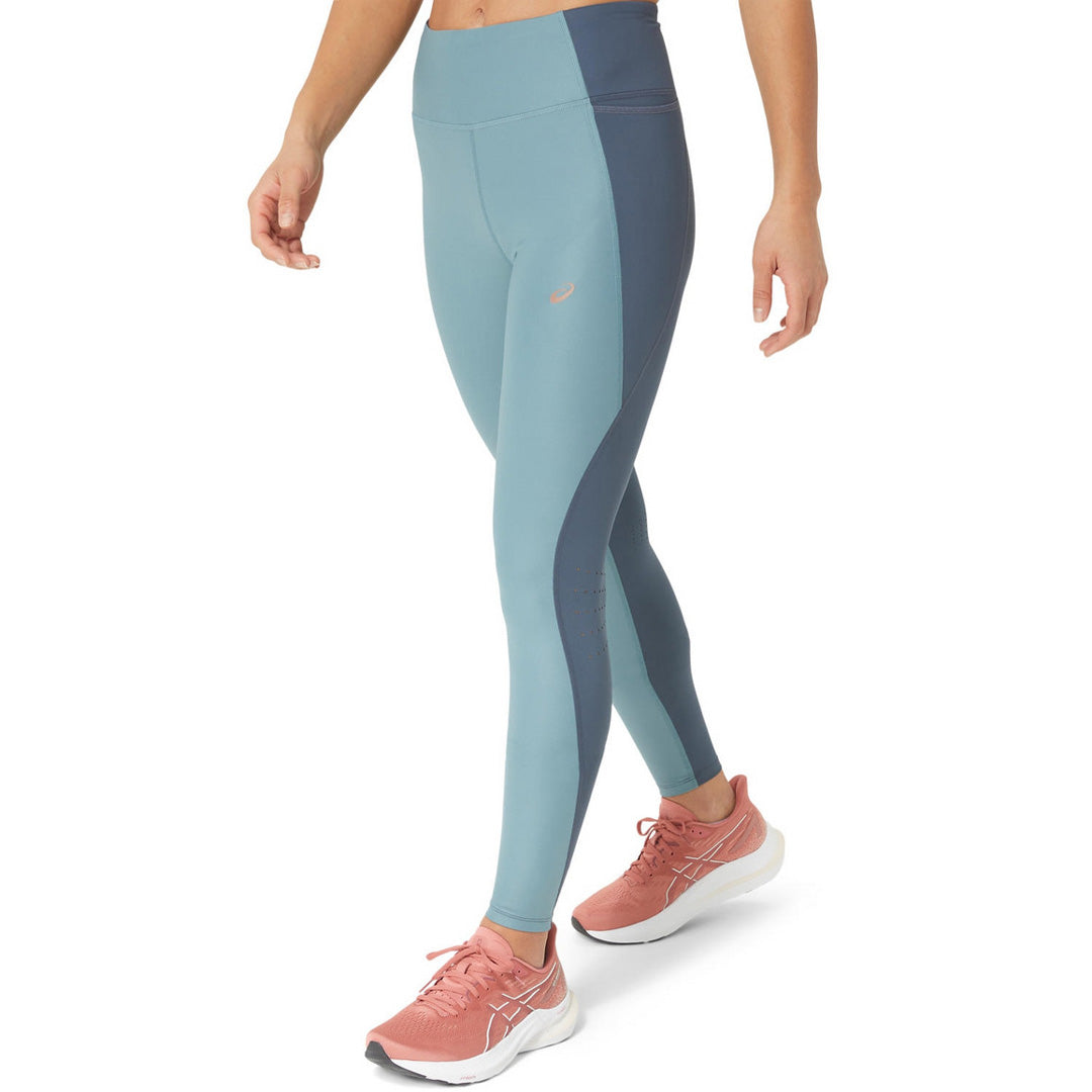 Asics Nagano Run Tight Women's Running Leggings - Foggy Teal/Tarmac