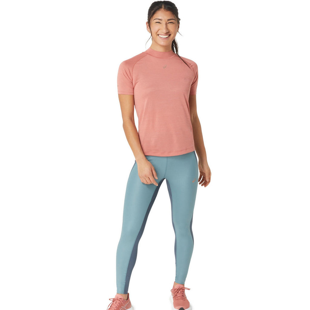 Asics Nagano Run Tight Women's Running Leggings - Foggy Teal/Tarmac