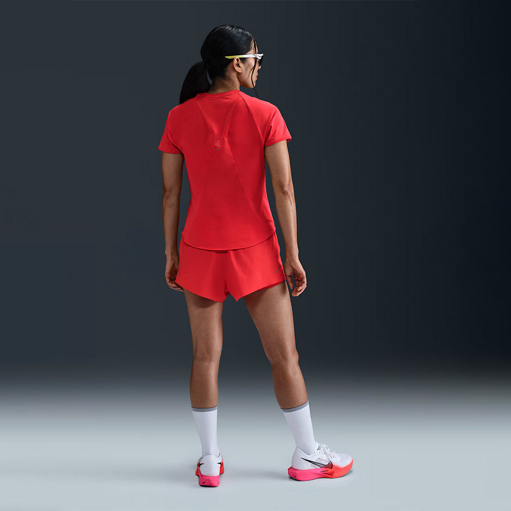 Nike Swift Dri-FIT Women's Running T-Shirt Short Sleeve - Light Crimson