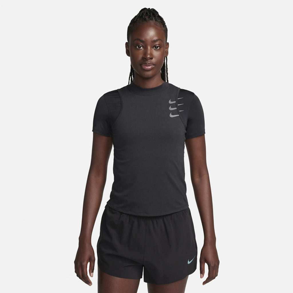 Nike Dri-FIT ADV Running Division Women's Running T-Shirt - Black