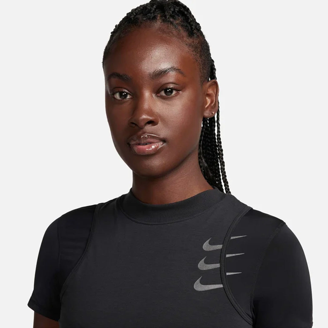 Nike Dri-FIT ADV Running Division Women's Running T-Shirt - Black