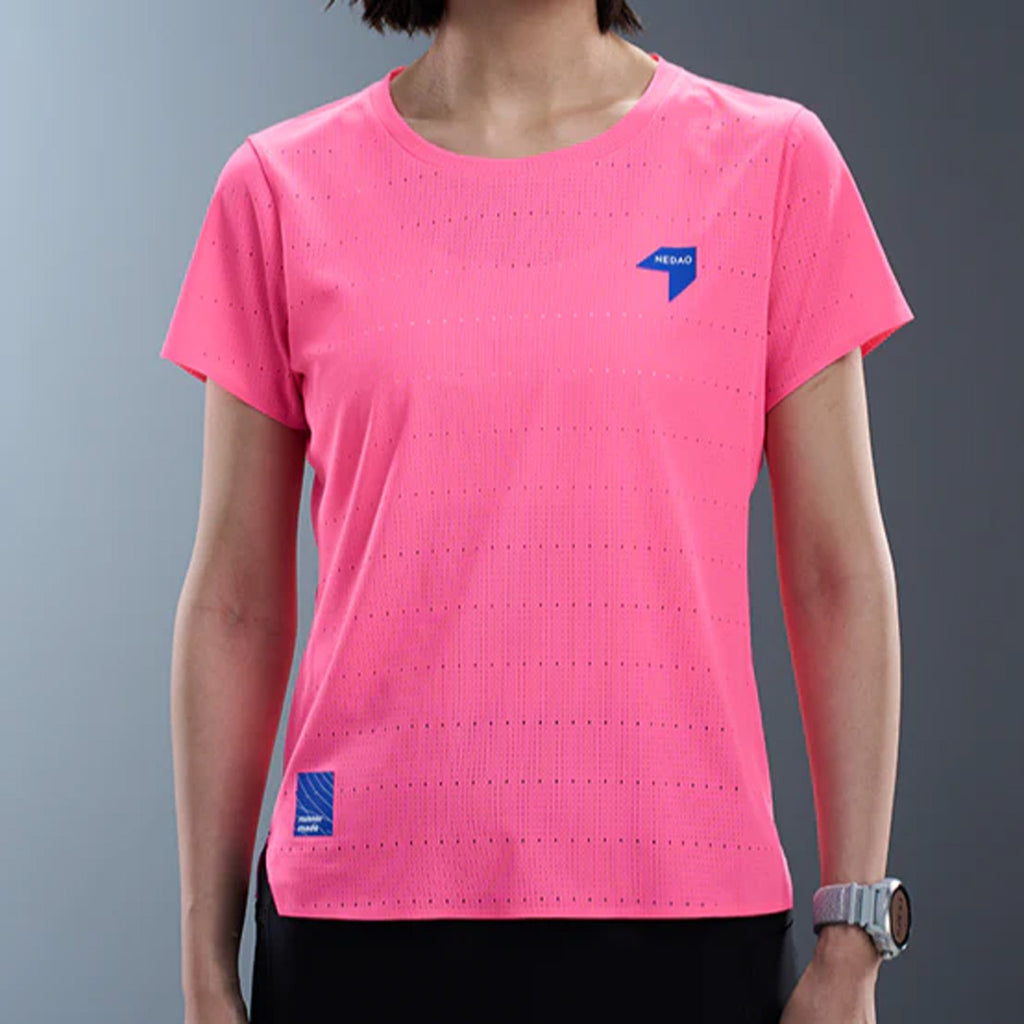 Nedao QiFlow Running T-Shirt V4.0 Women's Running T-Shirt - Pink