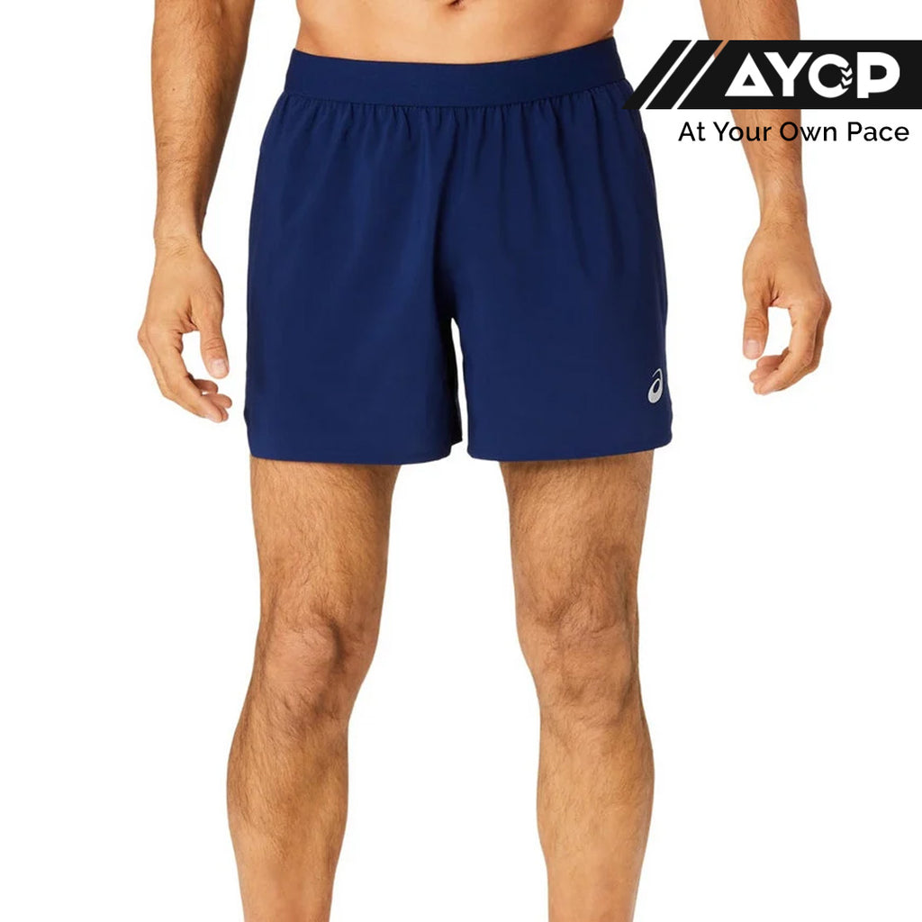 Asics Road 2-in-1 5-inch Men's Running Shorts - Blue Expanse