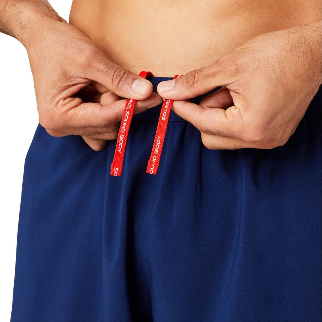 Asics Road 2-in-1 5-inch Men's Running Shorts - Blue Expanse