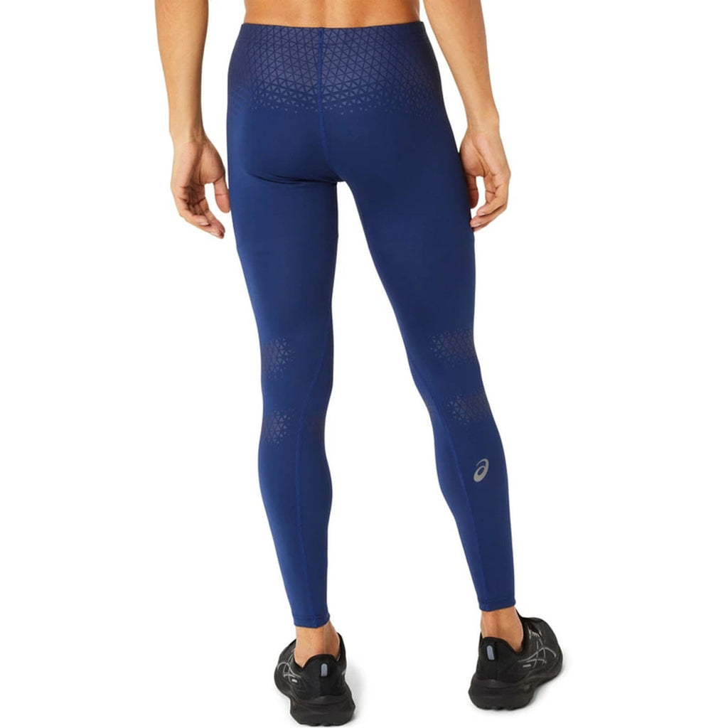 Asics Motion Muscle Support Men's Running Tights - Blue Expanse