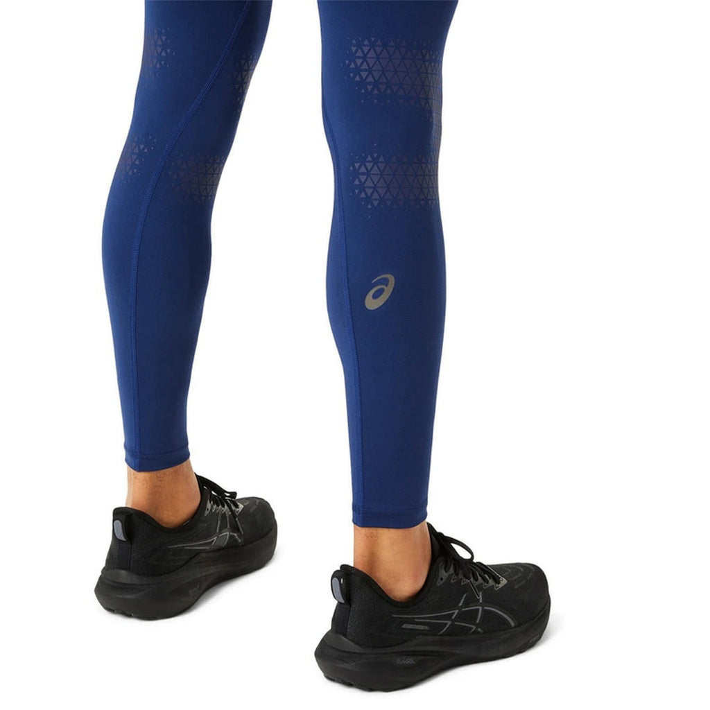 Asics Motion Muscle Support Men's Running Tights - Blue Expanse