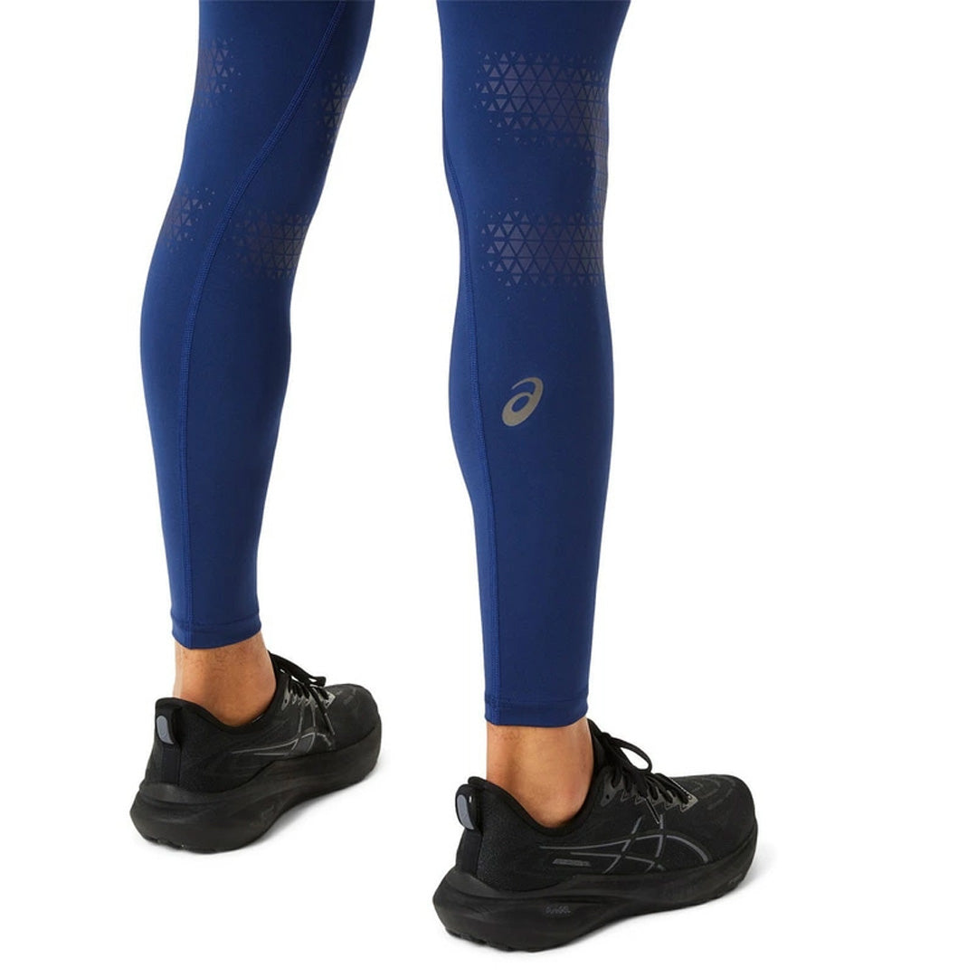 Asics Motion Muscle Support Men's Running Tights - Blue Expanse