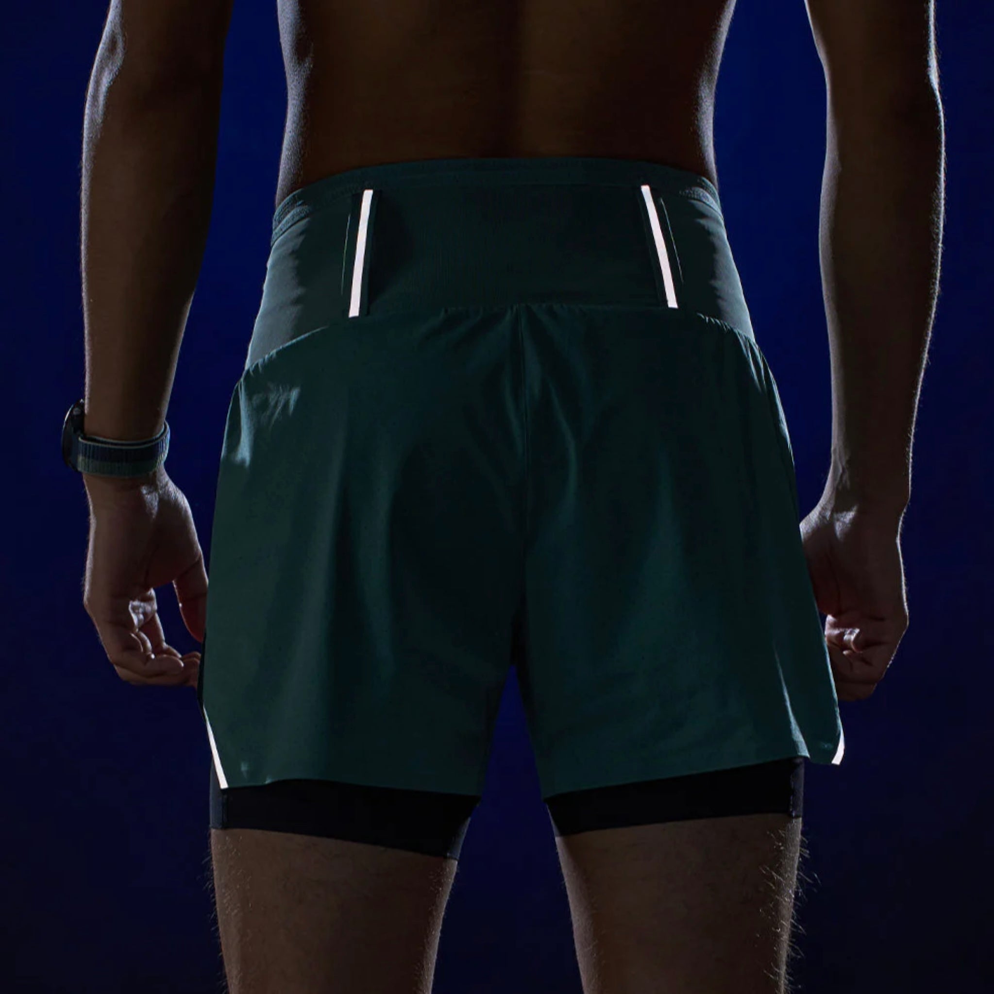 Nedao TrioShorts PowerPouch V3.0 2-in-1 Men’s Running Shorts - Black