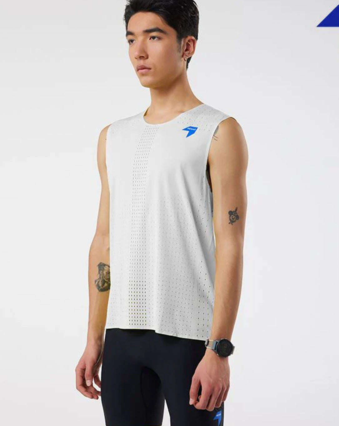 Nedao QiFlow Sleeveless V4.0 Men’s Running Tank Top - White
