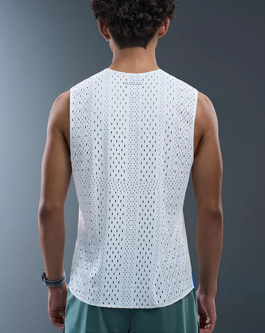 Nedao QiFlow Sleeveless V4.0 Men’s Running Tank Top - White