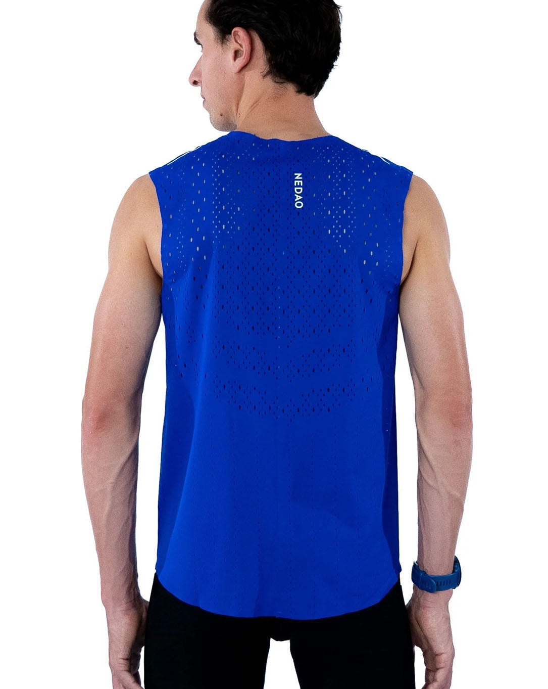 Nedao QiFlow Sleeveless V4.0 Men’s Running Tank Top - Nedao Blue