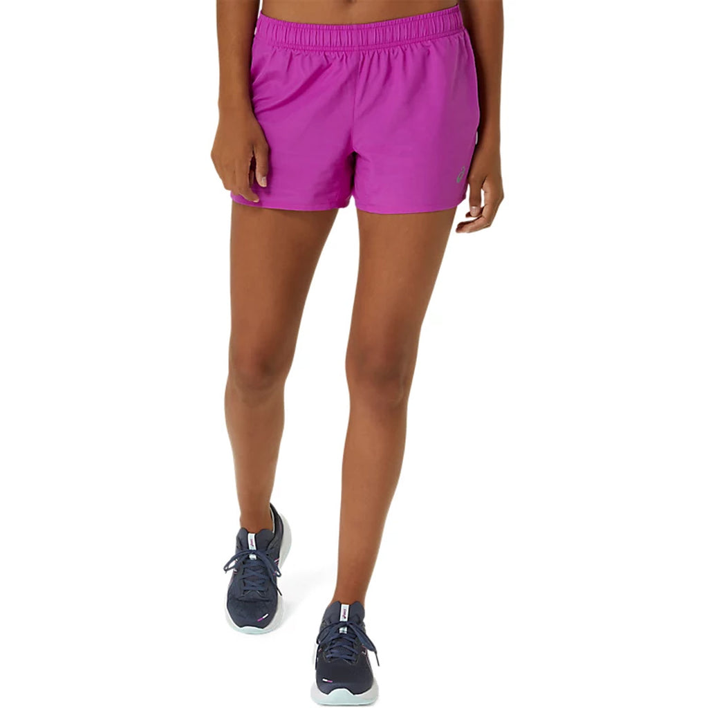 Asics SIlver 4-inch Women's Running Shorts - Bold Magenta