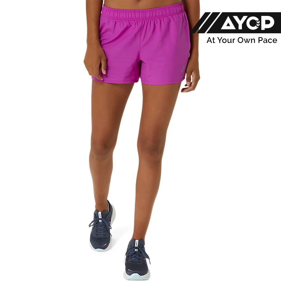 Asics SIlver 4-inch Women's Running Shorts - Bold Magenta