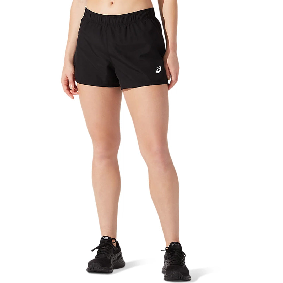 Asics Silver 4-inch Women's Running Shorts - Performance Black