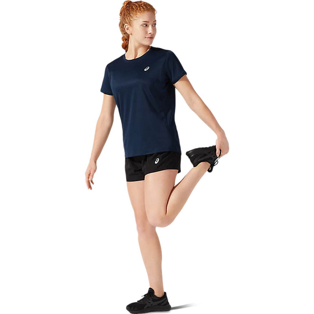 Asics Silver 4-inch Women's Running Shorts - Performance Black