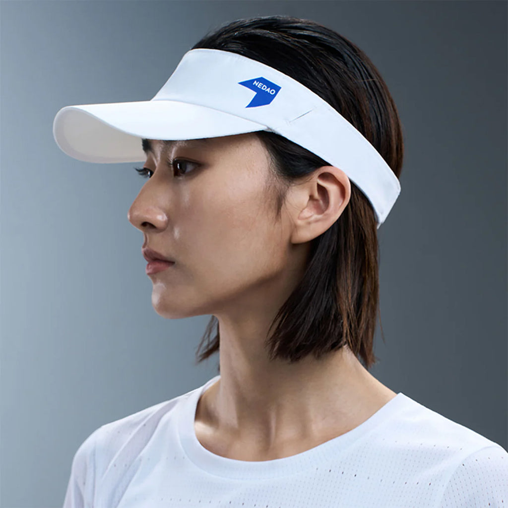 Nedao Running Visor V2.0 Unisex Running Visor - White