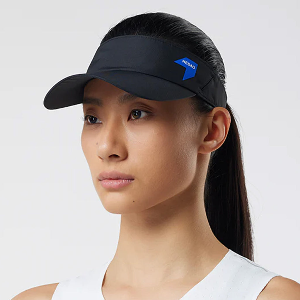 Nedao Running Visor V2.0 Unisex Running Visor - Black