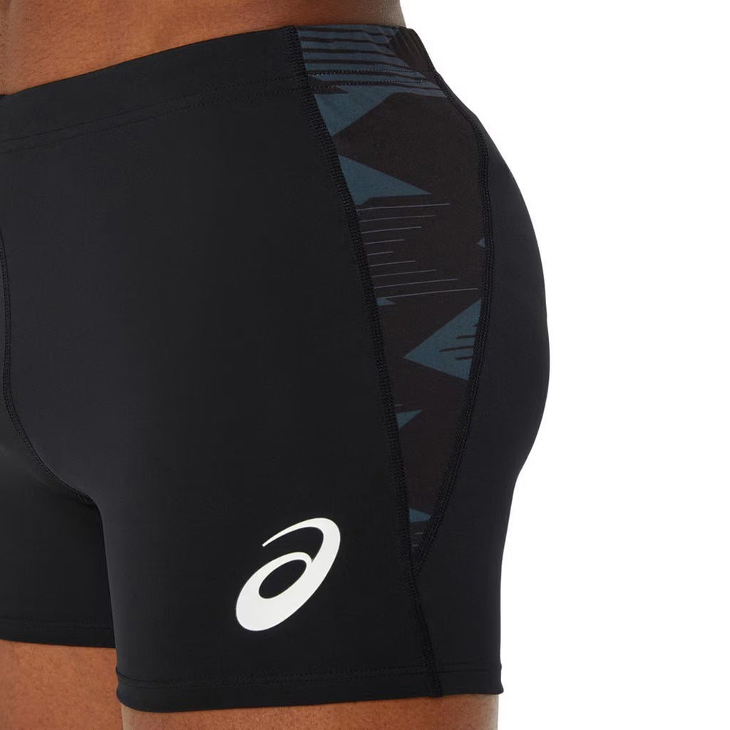 Asics Graphic Tights Men's Running Tights - Performance Black