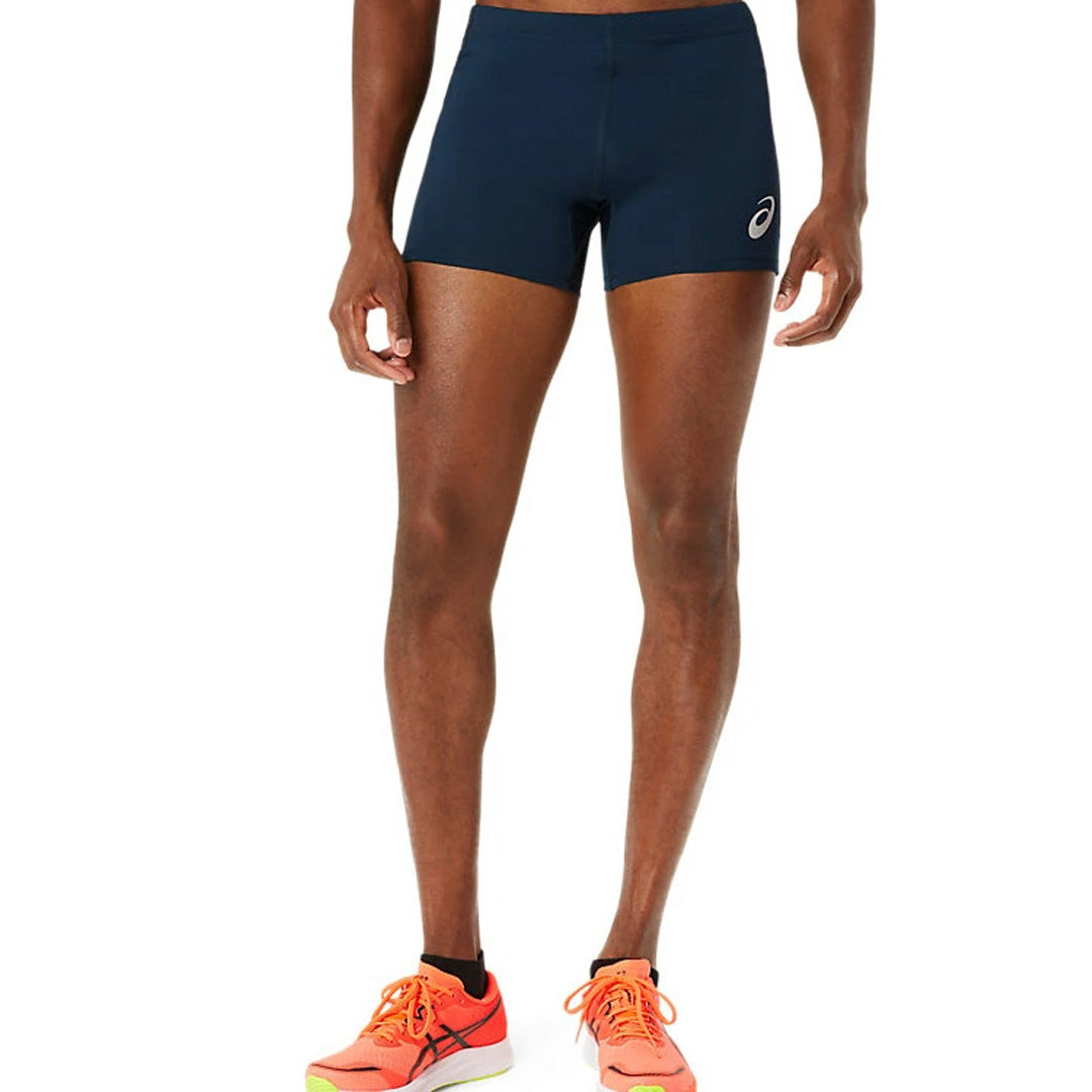 Asics Graphic Tights Men's Running Tights - French Blue