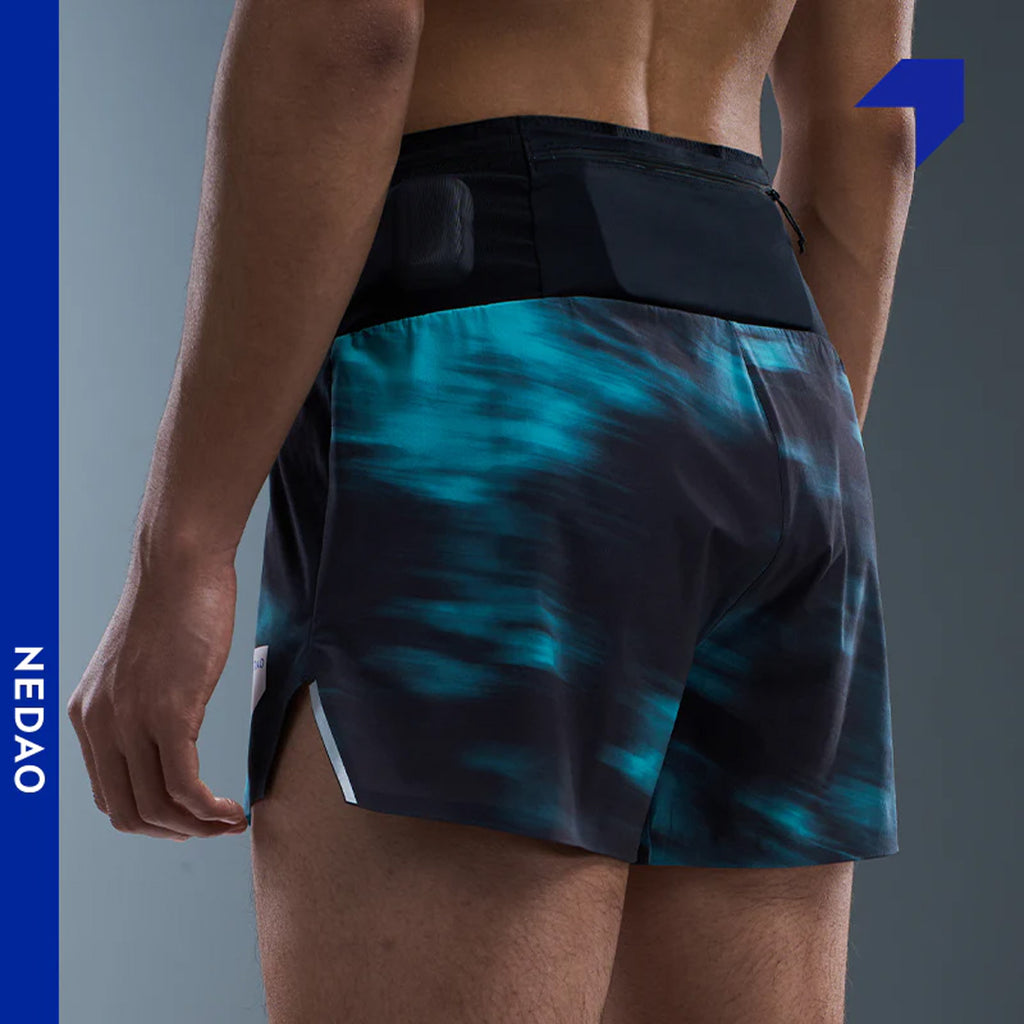 Nedao Storage PowerPouch Print (4-inch Inseam) - Phantom Green