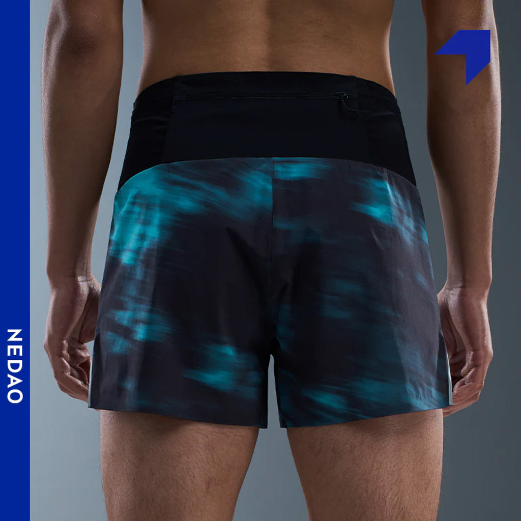 Nedao Storage PowerPouch Print (4-inch Inseam) - Phantom Green