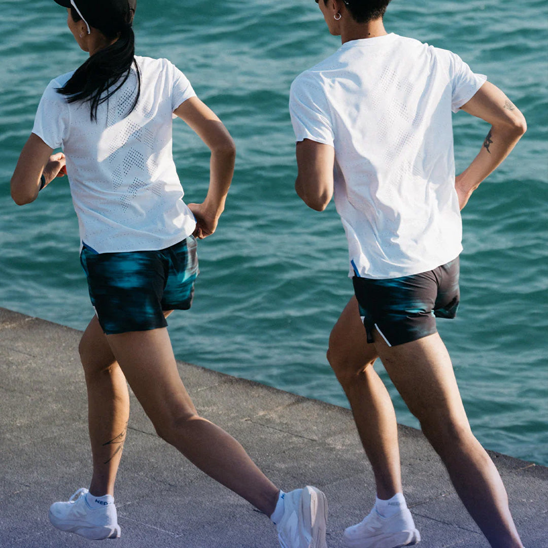 Nedao Storage PowerPouch Print (4-inch Inseam) - Phantom Green