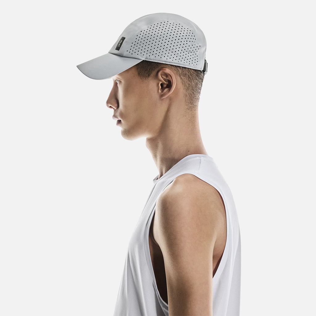 On Lightweight Cap Unisex Running Cap - Grey