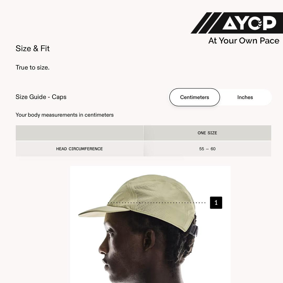 On Lightweight Cap Unisex Running Cap - Grey