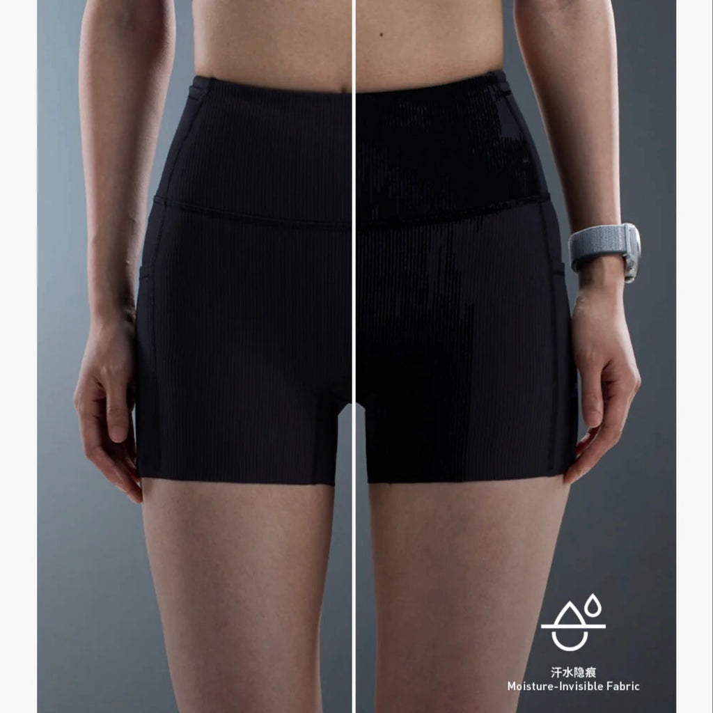 Nedao VelocityX 1/4 Length Pro 4-inch Women’s Running Tights - Black