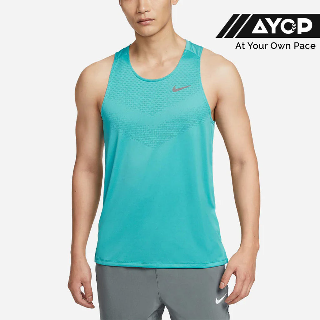 Nike Dri-FIT Stride ADV Men's Running Tank Top - Dusty Cactus