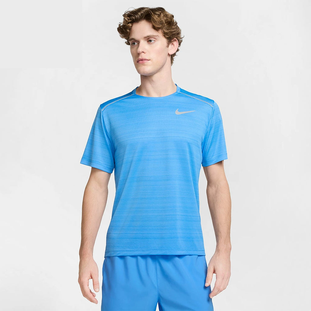Nike Dri-FIT Miler Men's Running T-Shirt - University Blue