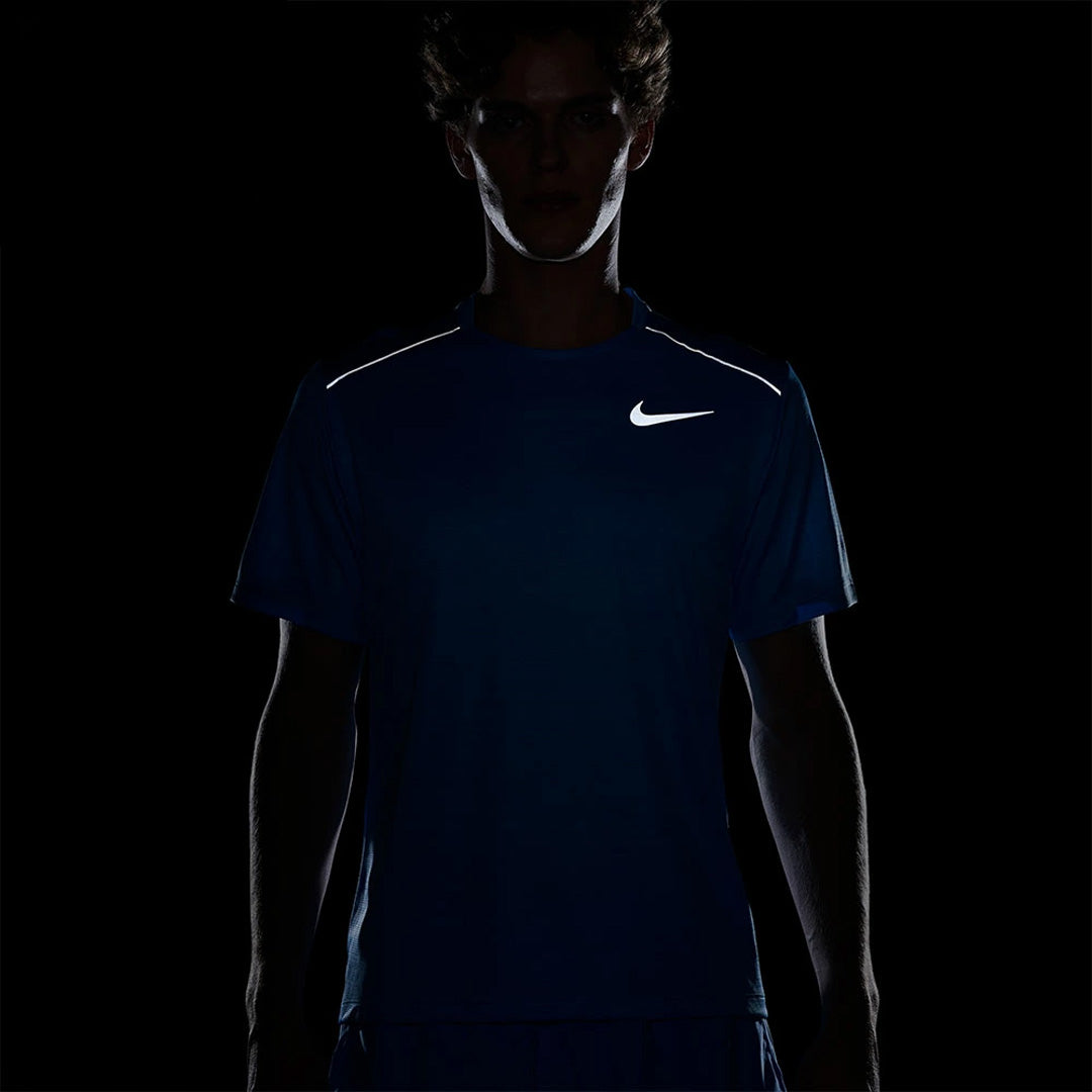 Nike Dri-FIT Miler Men's Running T-Shirt - University Blue