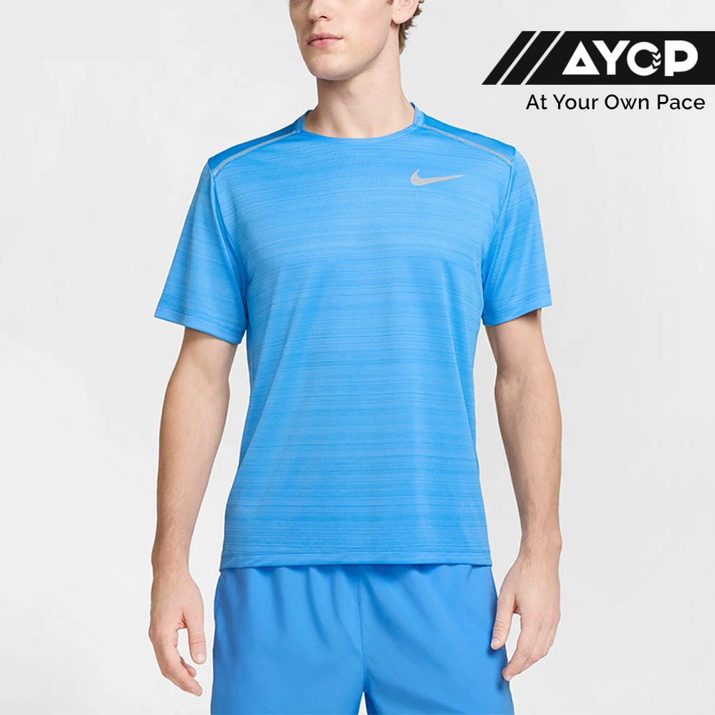 Nike Dri-FIT Miler Men's Running T-Shirt - University Blue