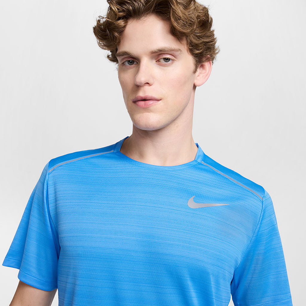 Nike Dri-FIT Miler Men's Running T-Shirt - University Blue