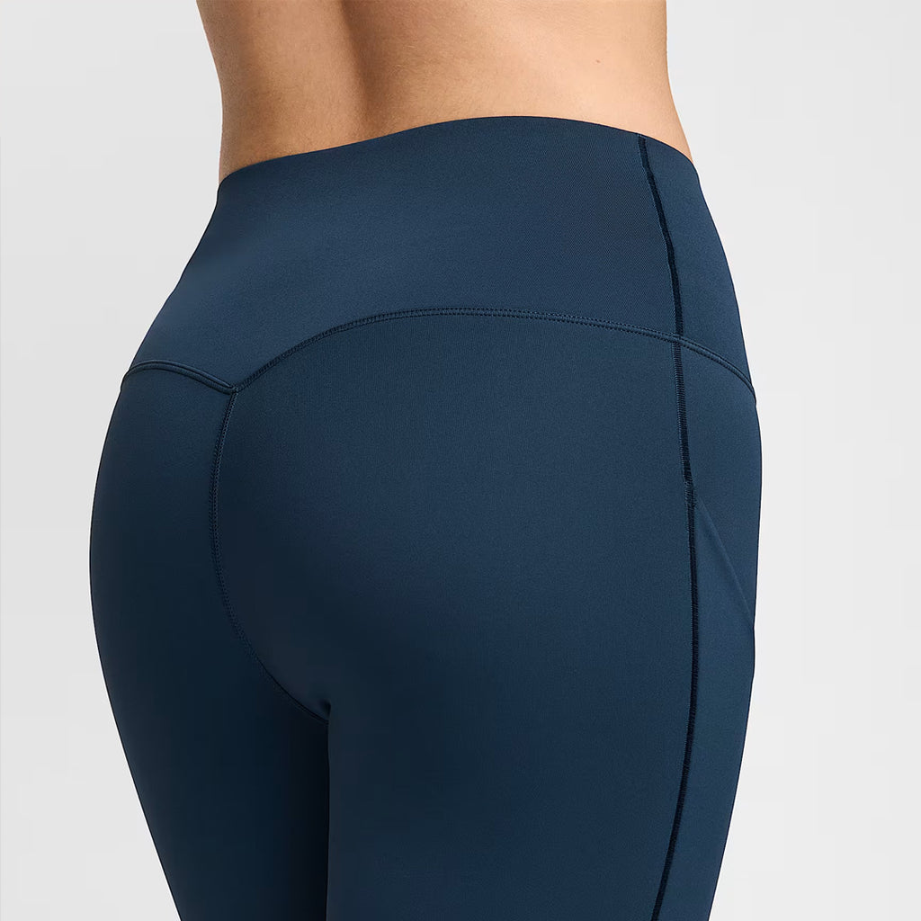 Nike Universa Medium-Support High-Waisted 7/8 Women's Running Leggings with Pocket - Armoury Navy