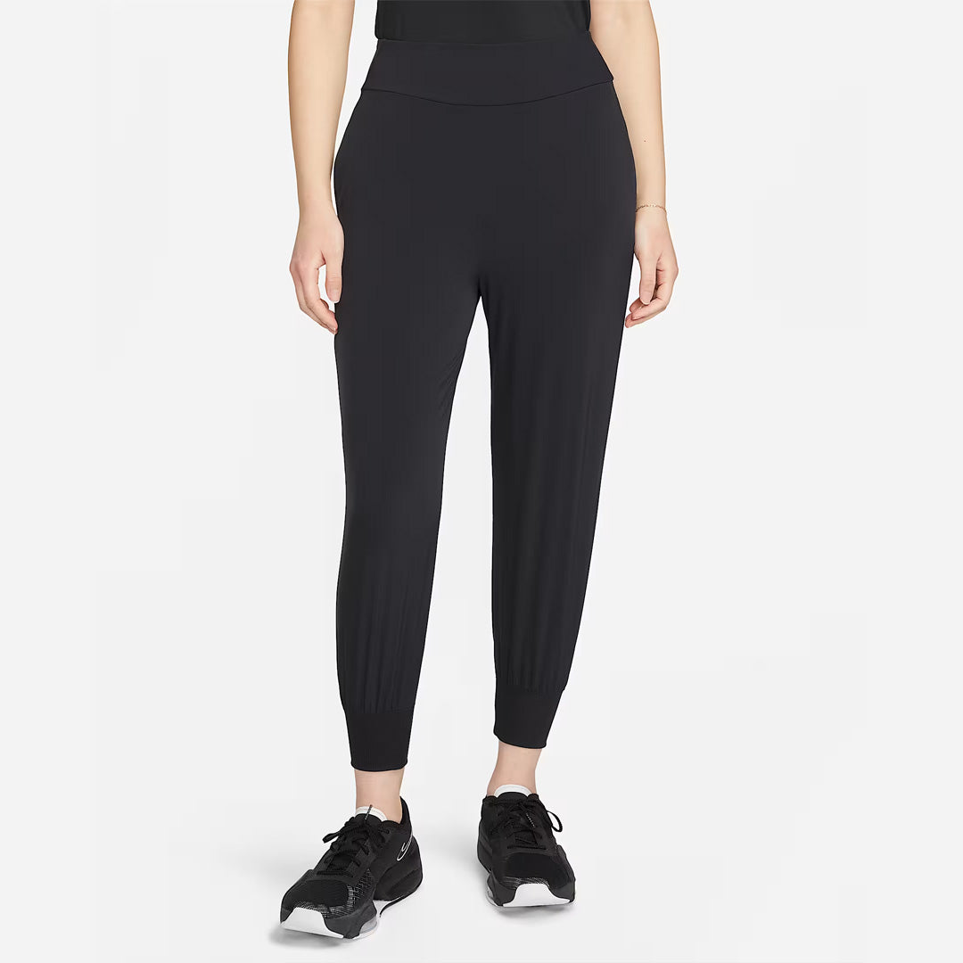 Nike Dri-FIT Bliss Mid-Rise 7/8 Joggers Women's Running Trousers - Black