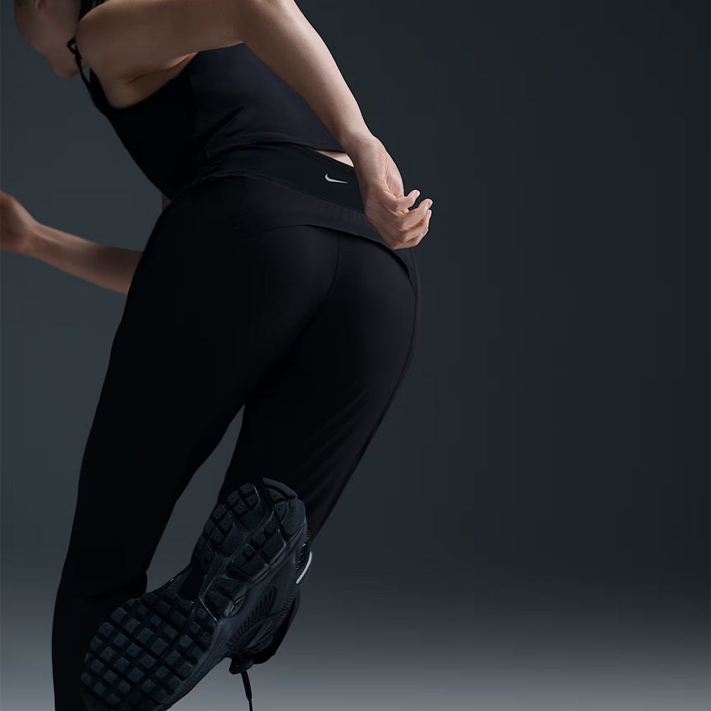 Nike Dri-FIT Swift Mid-Rise Women’s Running Trousers - Black