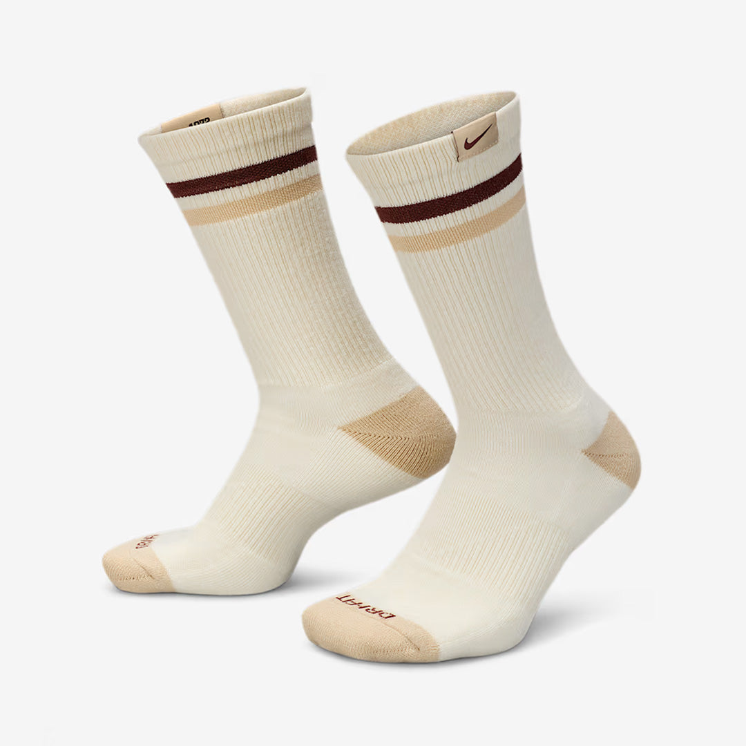 (3 Pairs) Nike Everyday Cushioned Crew Unisex Running Socks - Multi-Color