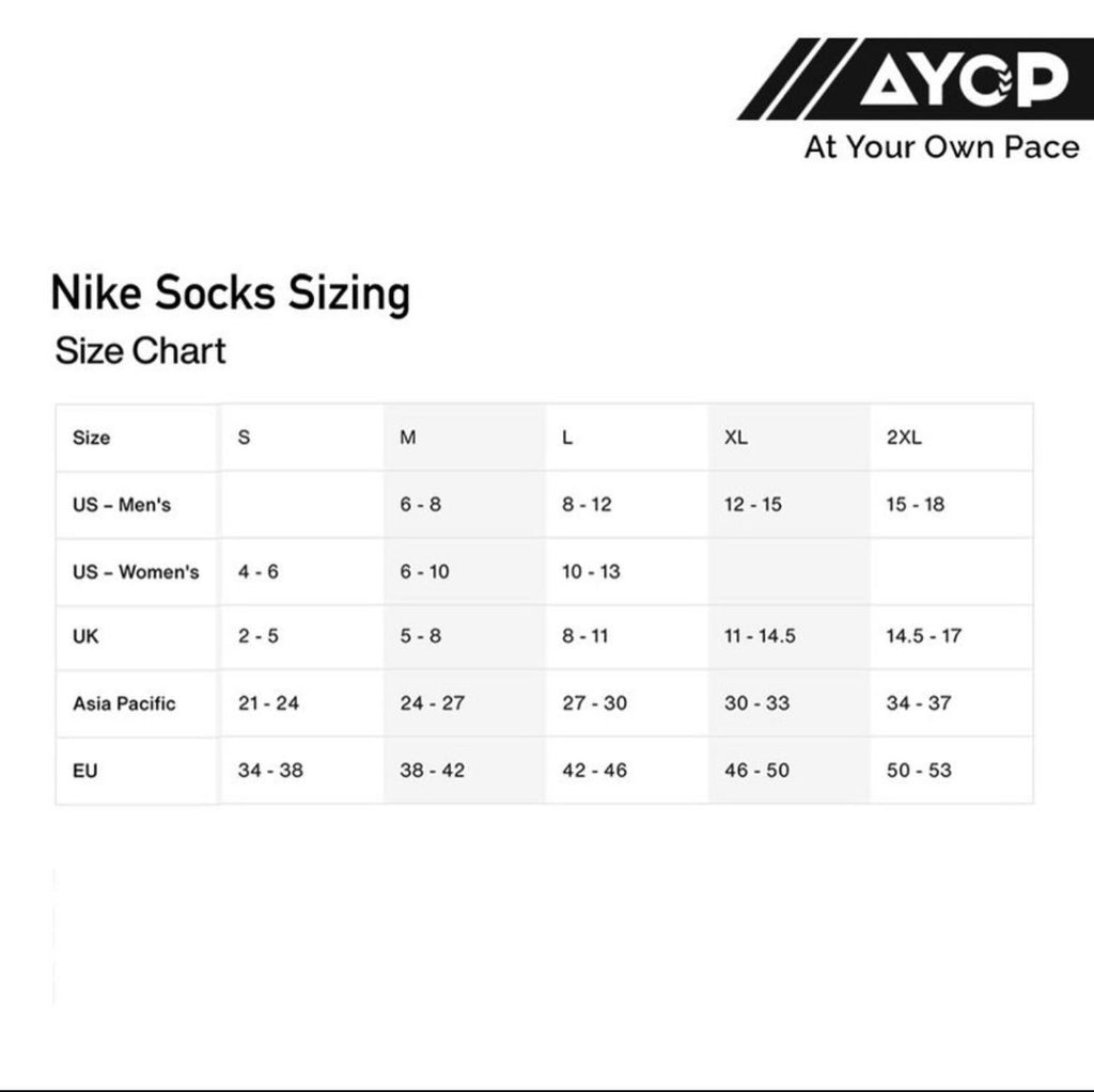 (3 Pairs) Nike Everyday Plus Cushioned Training Crew Unisex Running Socks - Black