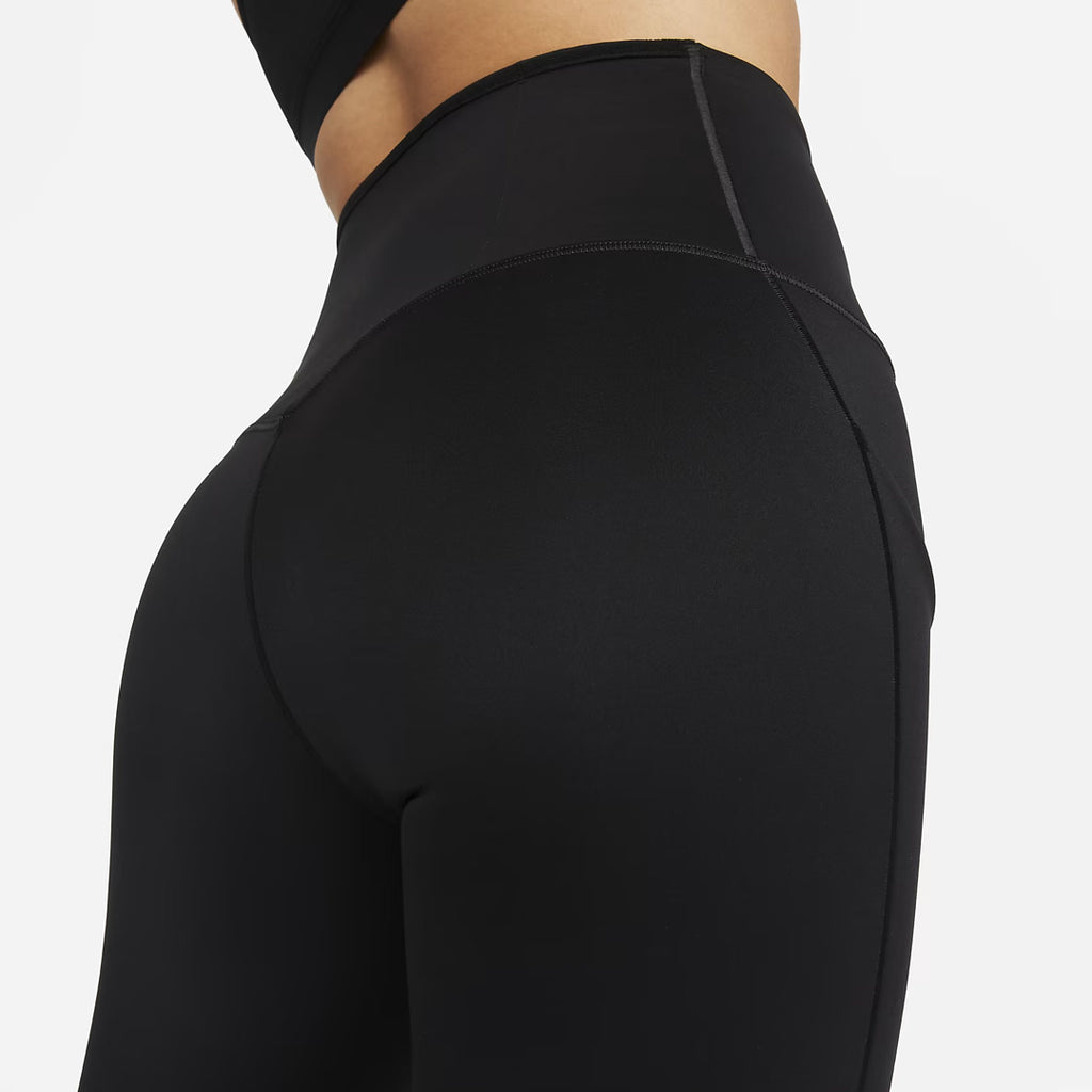 Nike Go Firm-Support High-Waisted 7/8 Women's Running Leggings - Black