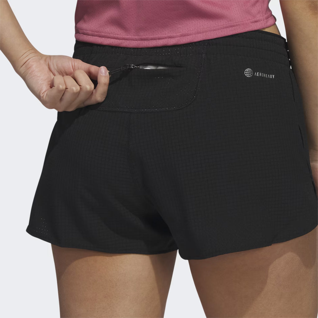 Adidas Run for the Oceans Women's Running Shorts - Black