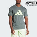 Adidas Train Essentials Feelready Logo Men's Training T-Shirt - Legend Ivy
