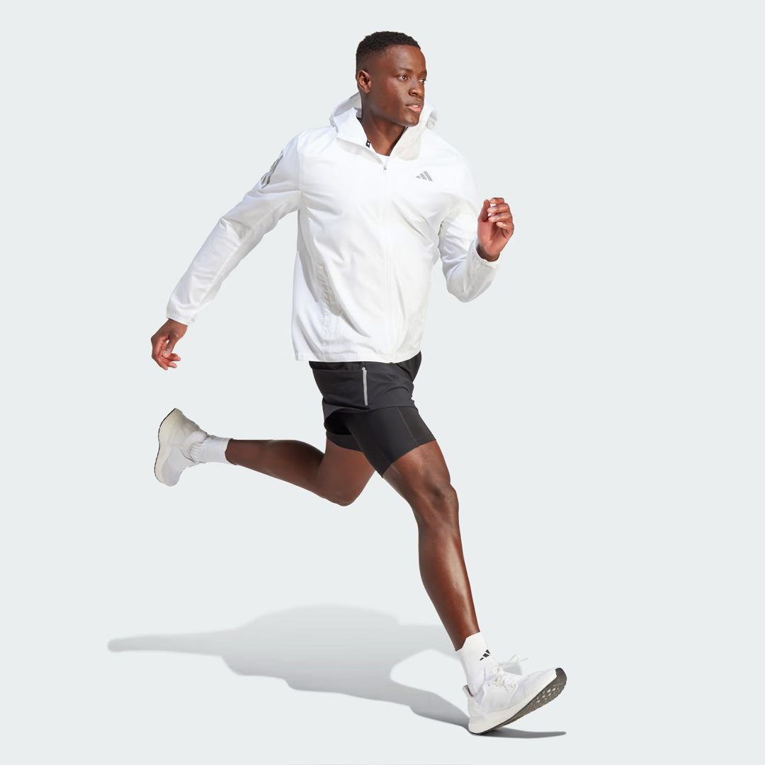 Adidas Own The Run Men's Running Jacket - White
